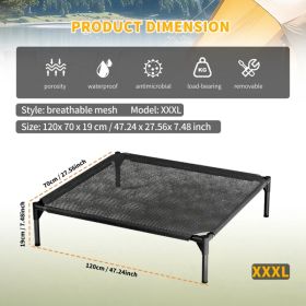 XXXL-type Mesh Pet Bed With Ventilation And Heat Dissipation, Stable And Durable Structure, Suitable For Small And Medium-sized Cats And Dogs, Conveni