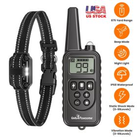 Dog Training Collar With Remote (Option: Black 1 Collar)
