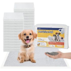 50-Pack Pet Training Pads Puppy Pads 5-Layer Leak-Proof Design 22-Inch Square Disposable Pads  Super Absorbent Suitable For Both Cats And Dogs,Only Su (Option: 50 Count)