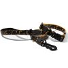 Graffiti Waterproof Dog Collar and Leash Set, Custom Logo Durable PVC Pet Leash for Small Medium Large Dogs