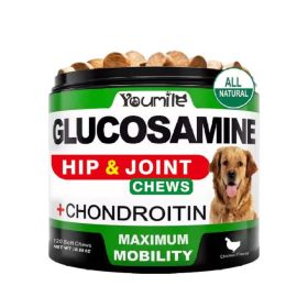 Youmile Hip & Joint Health Supplement For Dogs 120 Chews, Glucosamine Chondroitin MSM Dog Chews With Hyaluronic Acid, Liver Flavored Bone & Joint Supp (Option: Hip  Joint Health Supplement)